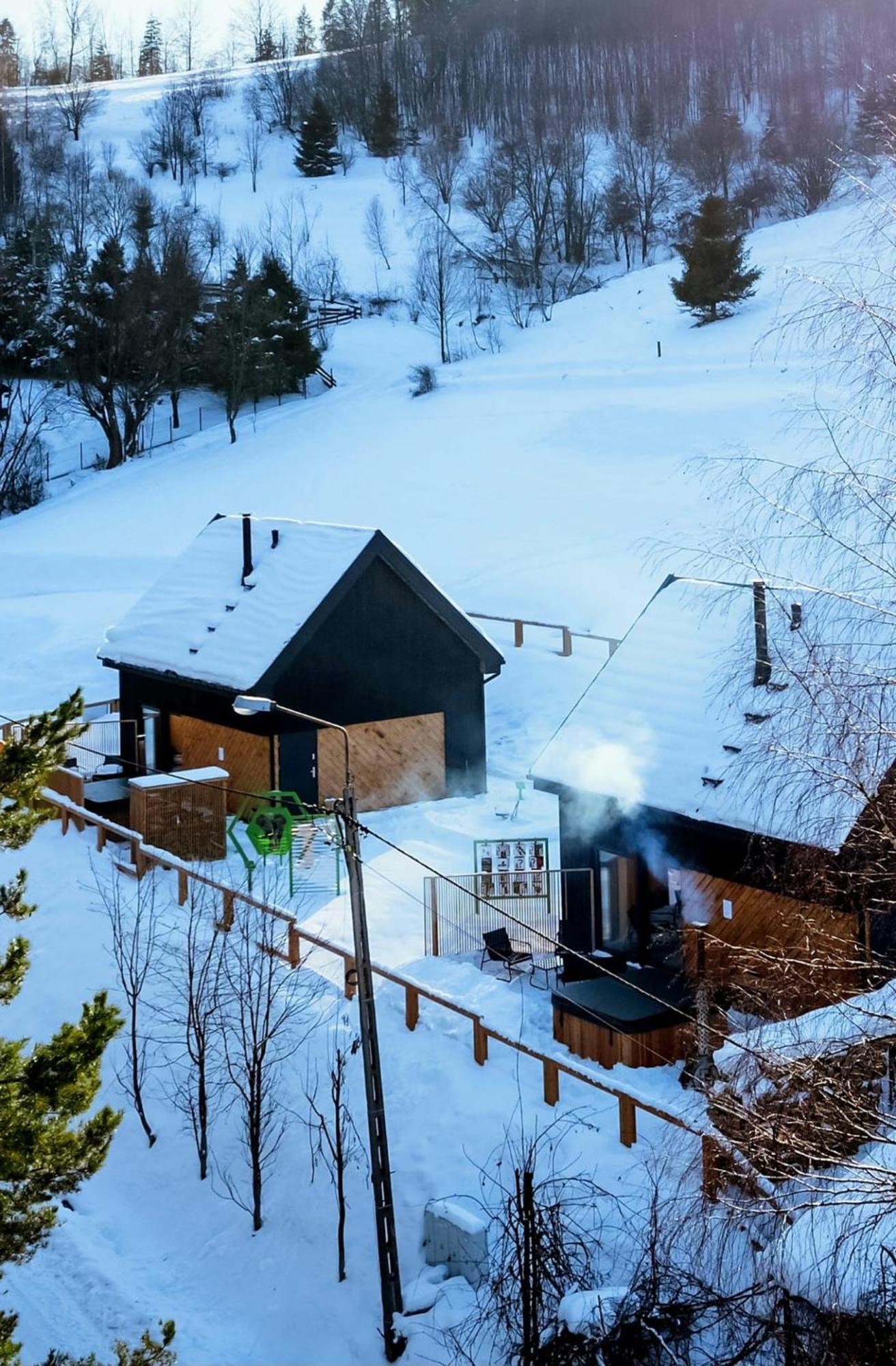 Projekt Swit - Domki Z Prywatna Jacuzzi I Sauna Żywiec 外观 照片